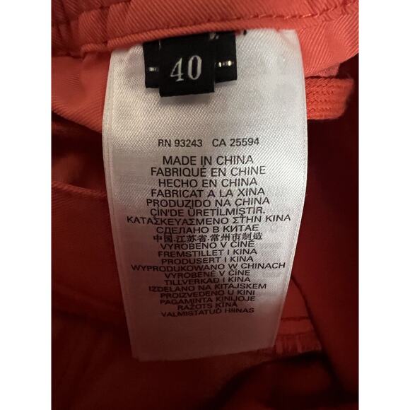 Free People DIESEL O-MIRT CARGO SKIRT Size IT 40 Coral - Picture 10 of 13